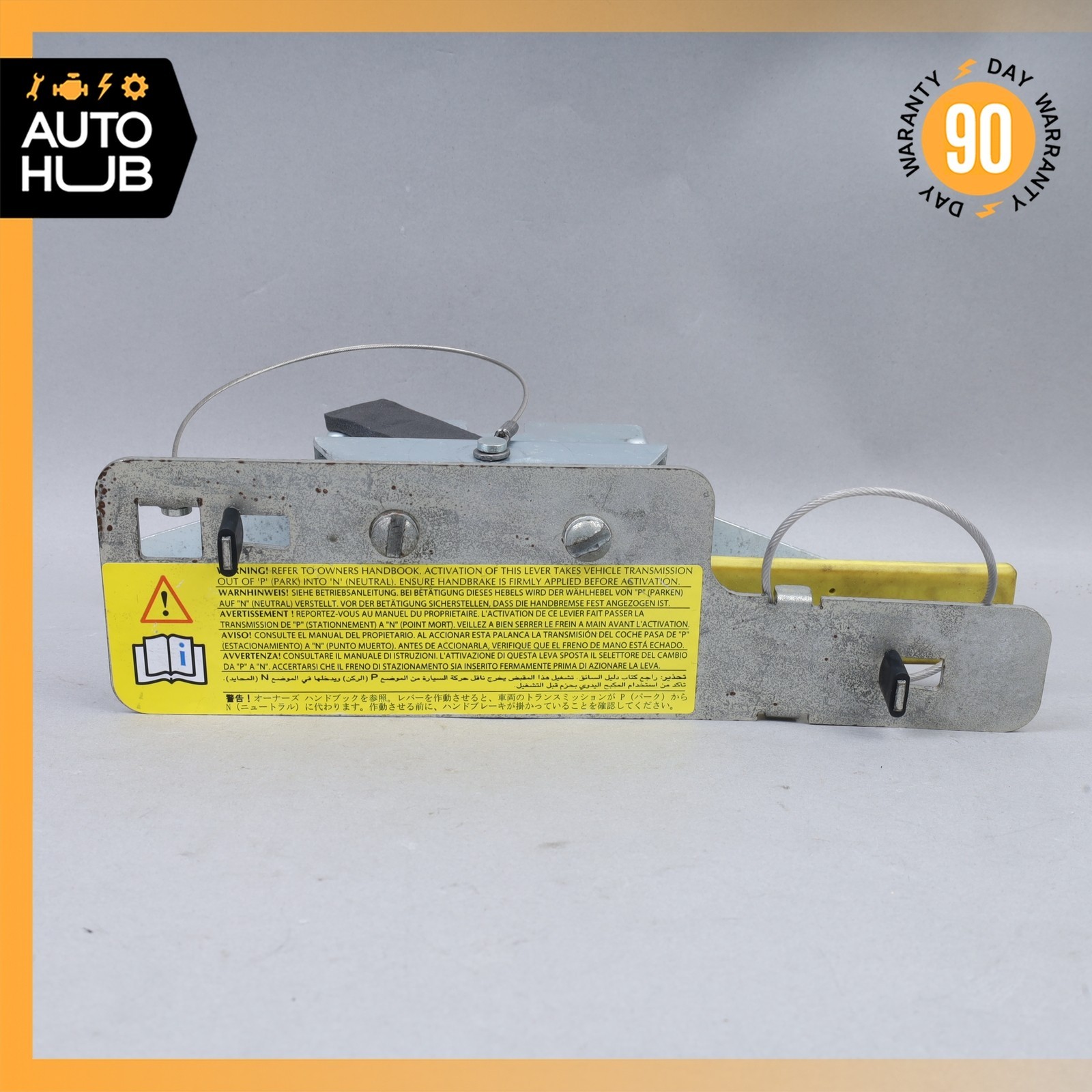 Aston Martin DB9 Transmission Park Lock Disengage 4G437J168AC OEM 34k