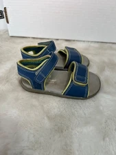 See Kai Run blue green Cyrus sandal boys size 7