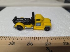 Hot Wheels Turbine Time Truck Road Service Yellow 1:64 2014 Loose