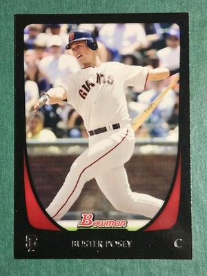 2011 Bowman Buster Posey #1 San Francisco Giants