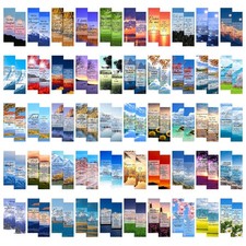 150Pcs Bible Bookmarks, Inspirational Christian Bookmarks Double Sided Script...