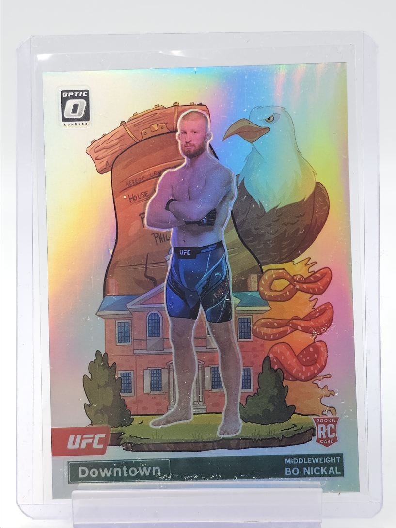 BO NICKAL 2023 DONRUSS OPTIC UFC DOWNTOWN ROOKIE SSP RC Q4374