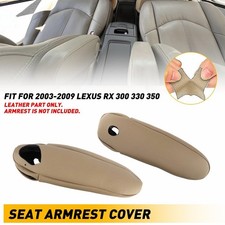 2 Pcs Beige Seat Armrest Cover Leather Lid For Lexus Rx 300 330 350 2003 04-2009 2 Pcs Beige Seat Armrest Cover Leather Lid For Lexus Rx 300 330 350 2003 04-2009