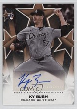2025 Topps Series 1 Baseball Stars Gold 1/50 Ky Bush #BSA-KB Auto 0ip8