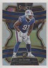 2019 Panini Select Concourse Silver Prizm Ed Oliver #25 6h5