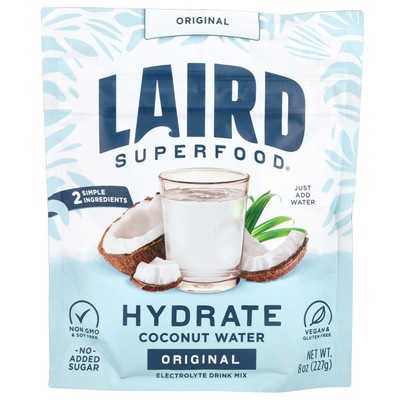 Hydrate, Coconut Water, Original, 8 oz (227 g)
