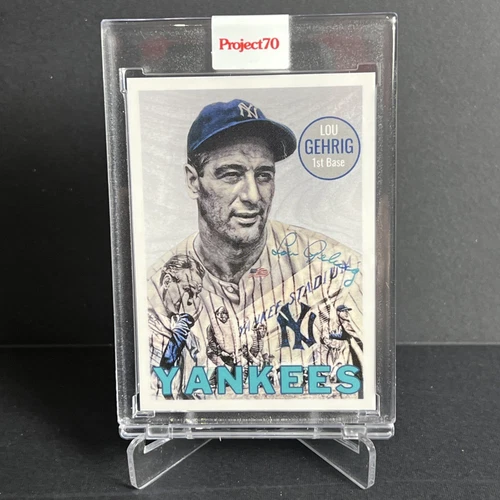 Topps Project 70 Card 70 - Lou Gehrig by Lauren Taylor