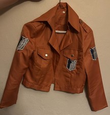 Attack on Titan Shingeki no Kyojin Scouting Legion Halloween Cosplay Jacket M
