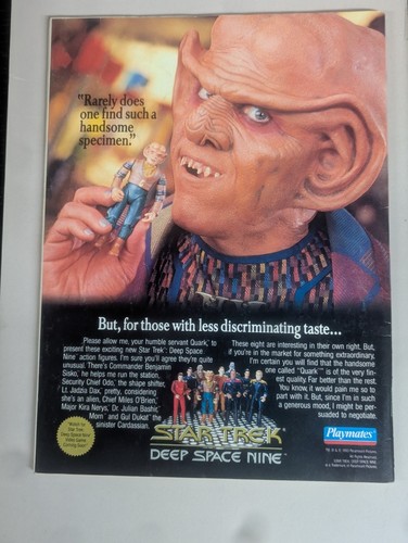 1993 COLLECTIBLE TOYS & VALUES #29 STAR TREK DEEP SPACE 9 - Imagen 2 de 3