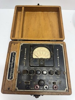 Vintage superior instrument mite meter