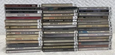 Lot of 47 Empty CD Cases - Cases and Inserts Only No Disc