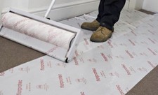 Florprotec Contractors AntiSlip Heavy Duty FR Carpet Protection Film 100m x 1.0m