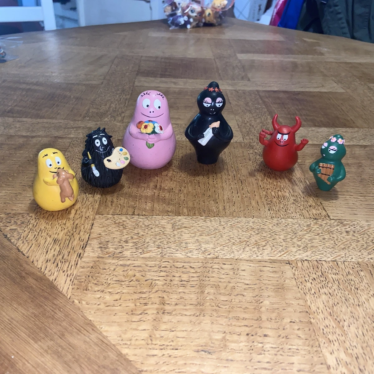 Figurine de la famille Barbapapa vintage (D'occasion) à Fribourg pour