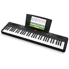 Beginner Digital Piano with 300 Sounds  Lessons