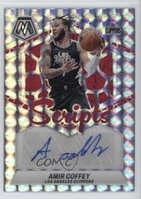 2023-24 Panini Mosaic Scripts Amir Coffey #MS-COF Auto 02v3