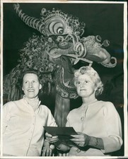 1964 Mmes Christian Johnson Everett Dupas At Opera Guild Dinner Event Photo 8x10