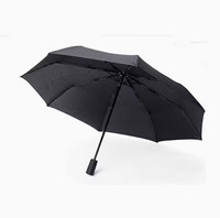 Umbrella Black Compact Wind Resistant Umbrella For Men And Women - Lightweight F