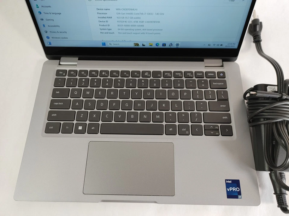 Dell Latitude 5330 Core i7-1265U 1.80 GHZ 16 GB Di 512 Nvme Windows 11 - Immagine 3 di 4