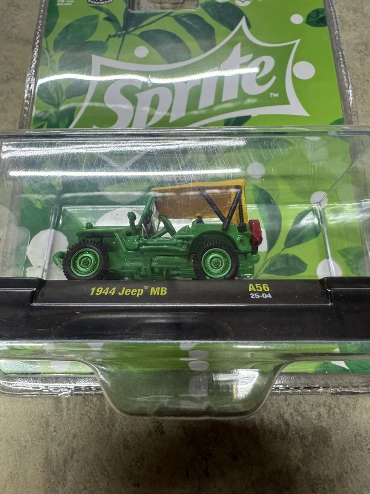 M2 MACHINES 1944 JEEP MB - SPRITE CHASE A56 25-04 , 1 Of 750 - Image 2 of 3
