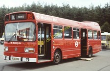 35mm Slide Bus - London Transport Reg:  OJD905R LS105 Unknown Place c1980's #2