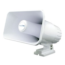 Speco 4" x 6" Weatherproof PA Speaker Horn - White SPC12RP 