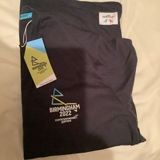 Birmingham 2022 Commonwealth Games Offical Merchandise Navy T Shirt Size3XL New