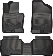 Weatherbeater Floor Mats Fits 2011-2015 Kia Optima Front 2nd Row 3-pc Black