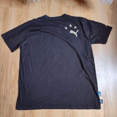 Vintage Puma X Neil Barrett Italy T Shirt Brown Sz XXL