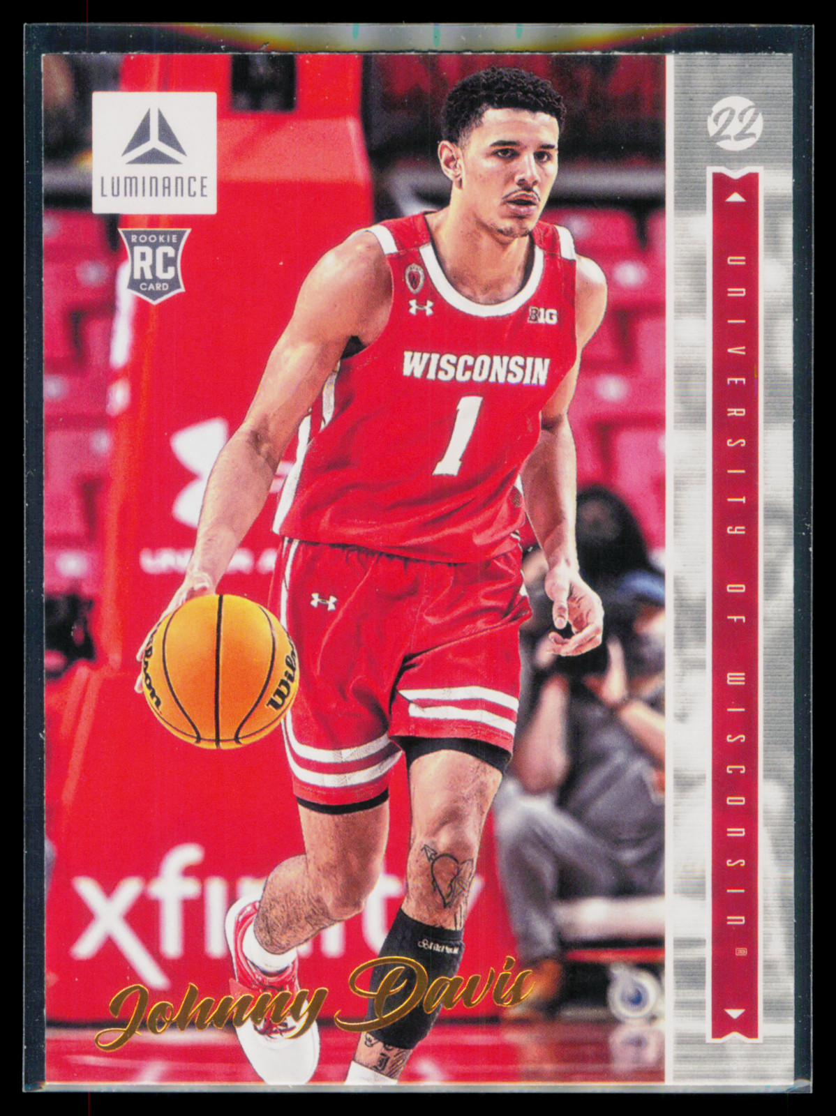 2022-23 Panini Chronicles Draft Picks - Luminance Johnny Davis #39 (RC)