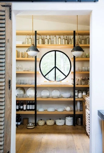 Hinkley Fletcher 18" Wide Aged Zinc and Gold Pendant Light - Picture 4 of 10