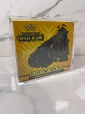 Premium Acrylic Display Case Box Pokemon Center ETB Trainer Boxes UV Protection