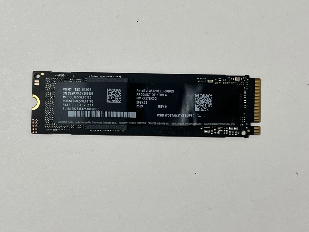 Samsung 512 GB Solid State Drives for sale | eBay