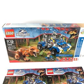 LEGO Jurassic World T-Rex Tracker (75918) *BOX & MANUALS - ONLY* LOOK -  READ!