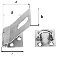 SicherheitsüBerfalle 153Mm Riegel TüRbeschlag ÜBerfalle VorhäNgeschloss Top Neu