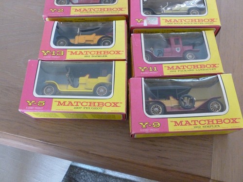 MATCHBOX ORIGINAL 1960'S MODELS OF YESTERYEAR COLLECTION OF 10 BOXED. - Imagen 4 de 5