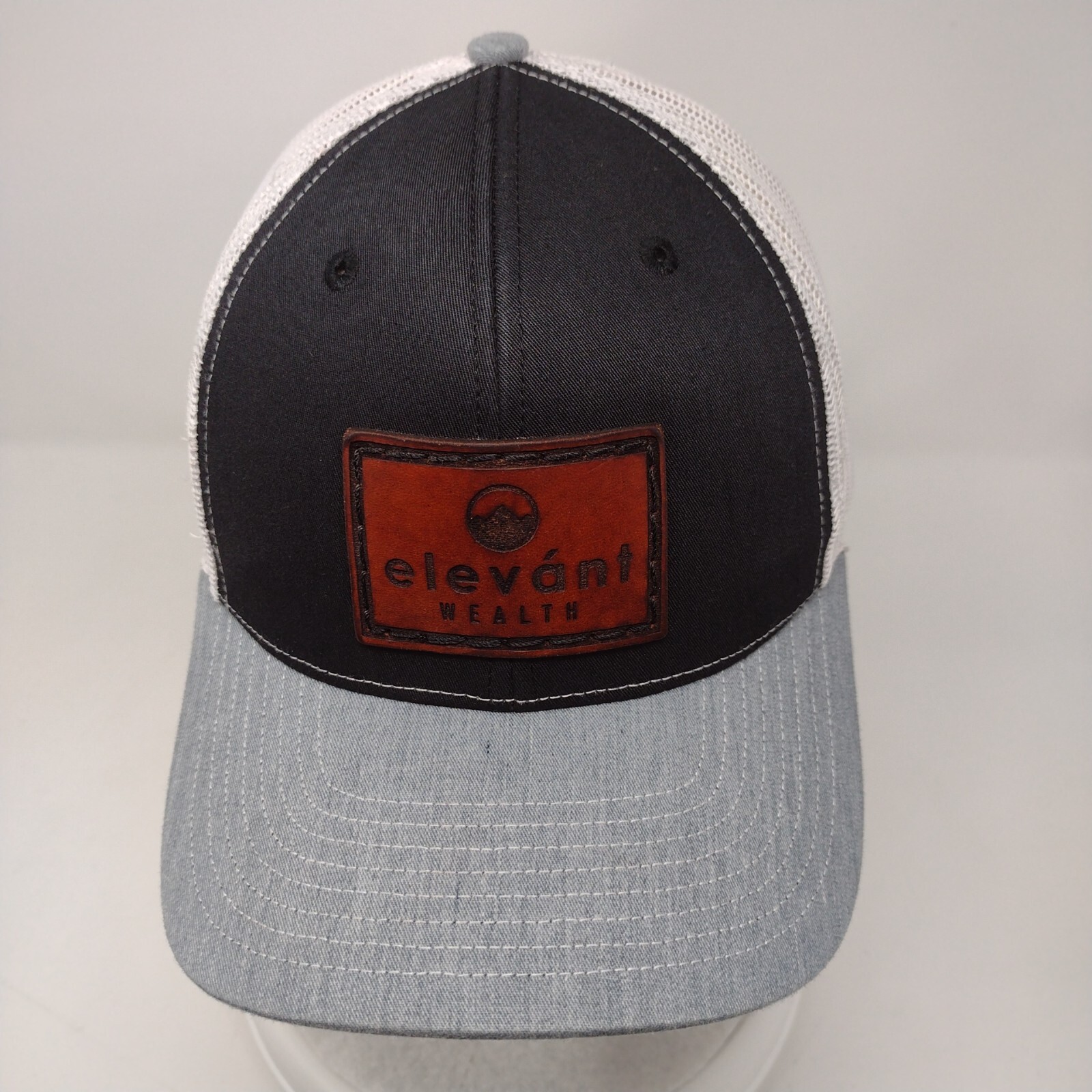 Elevant Wealth Patch Snapback Mesh Back Trucker H… - image 2