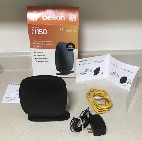 BELKIN G54/N150 Wireless WiFi N Router - F9K1009 - Picture 3 of 6