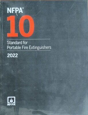 NFPA 10, Standard for Portable Fire Extinguishers, 2022 Edition (Paperback)