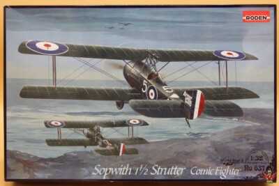 Roden - 1/32 - RO-637 - Sopwith 1 1/2 Strutter Comic Fighter | eBay