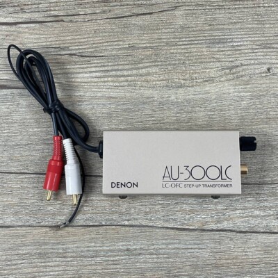 DENON 　　AU-300LC DENON AU 300LC STEP UP TRANSFORMER MC PHONO CARTRIDGE AU-300 LC | eBay