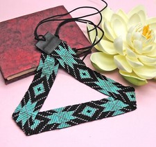 Nation New Native American Jewelry Hatband Hand Beaded Hat Band New Multi Color