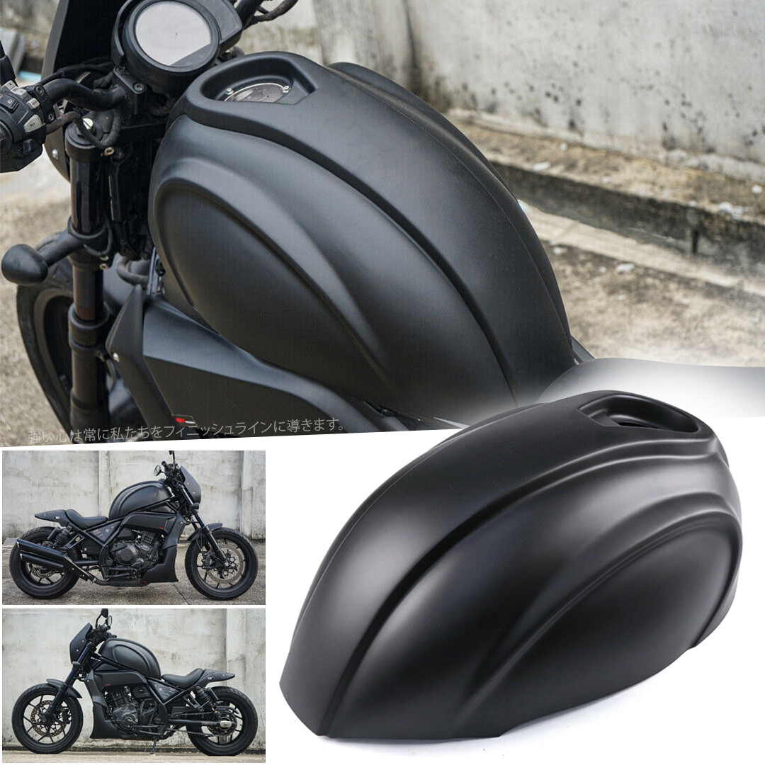 Autocollant Protection Réservoir Moto Honda Rebel 1100 – Caoutchouc Noir, Antidérapant