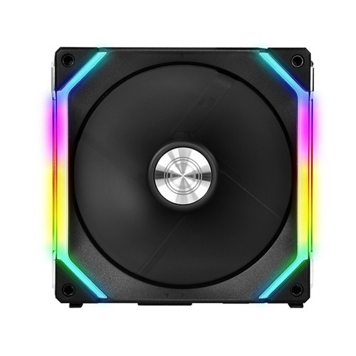 Fan Lian Li UNI SL120 RGB czarny 12cm zestaw wentylatorów z kontrolerem - UF-SL120-3B - Zdjęcie 11 z 12