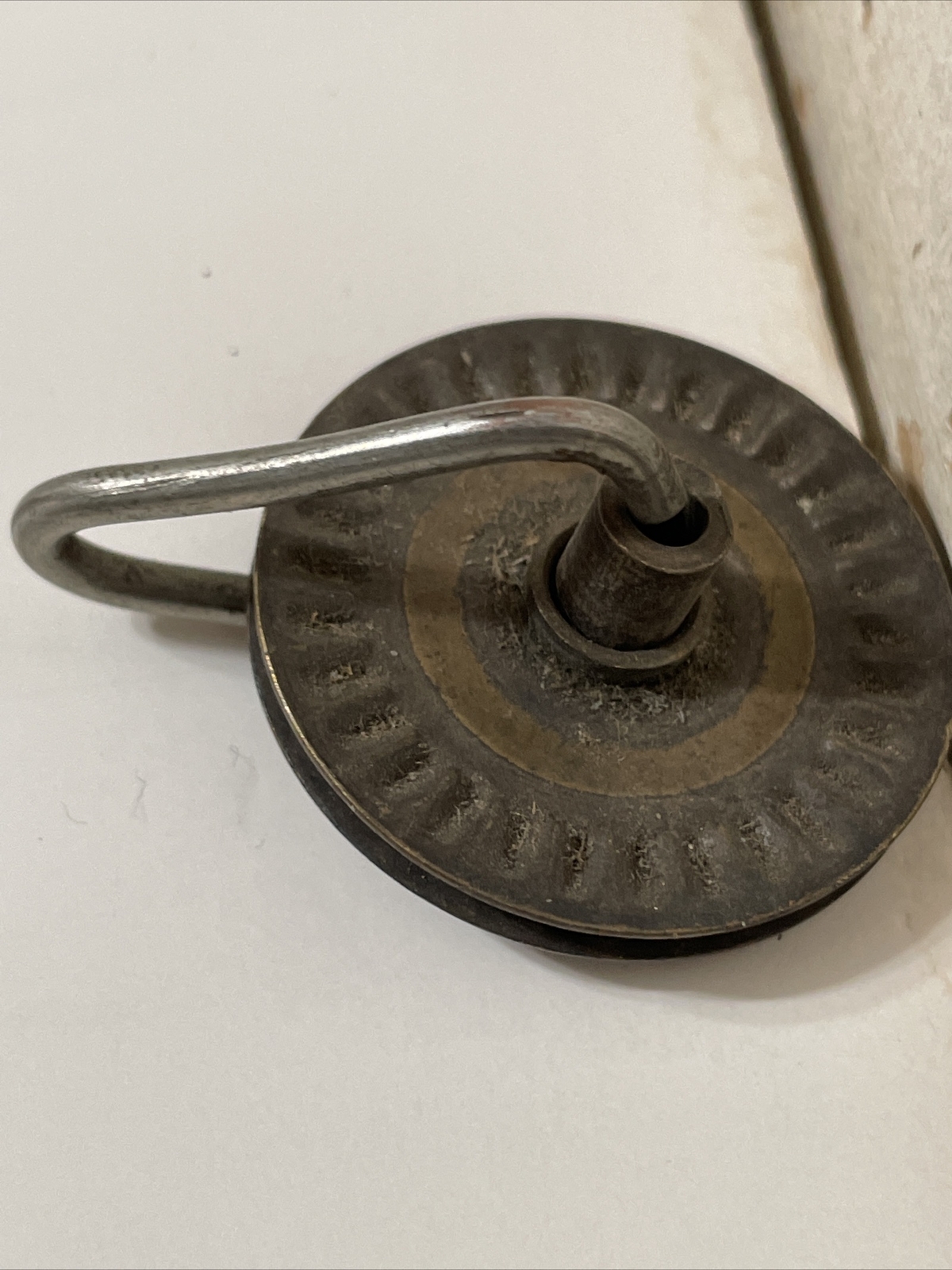 Antique Longcase Grandfathers Clock Pulley Parts