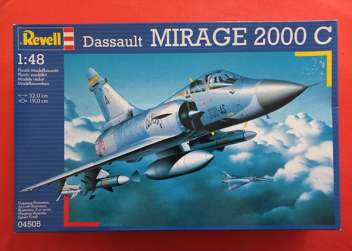 Maquette# Ech. 1/48 - Revell Ref. 04505 / Dassault Mirage 2000 C