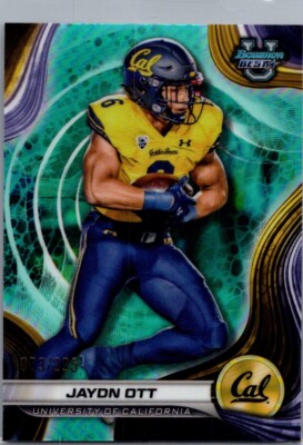 2024 Bowman University Best Aqua Refractor /225 #17 Jaydn Ott RC California