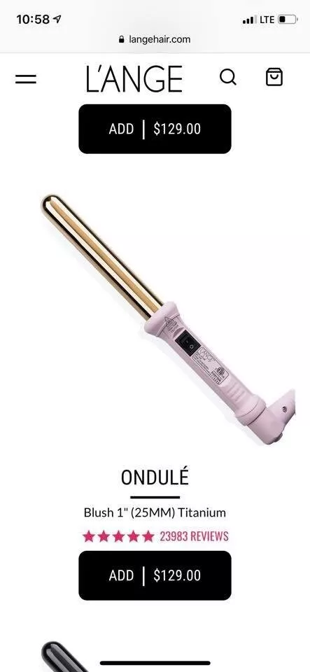 Lange titanium curling 2025 wand reviews