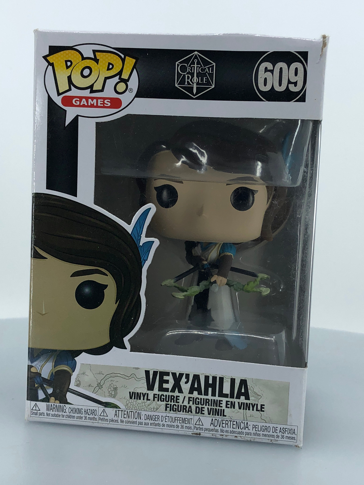 Funko Pop! Figura De Vinilo Games Critical Role Vex'Ahlia #609 Dañada