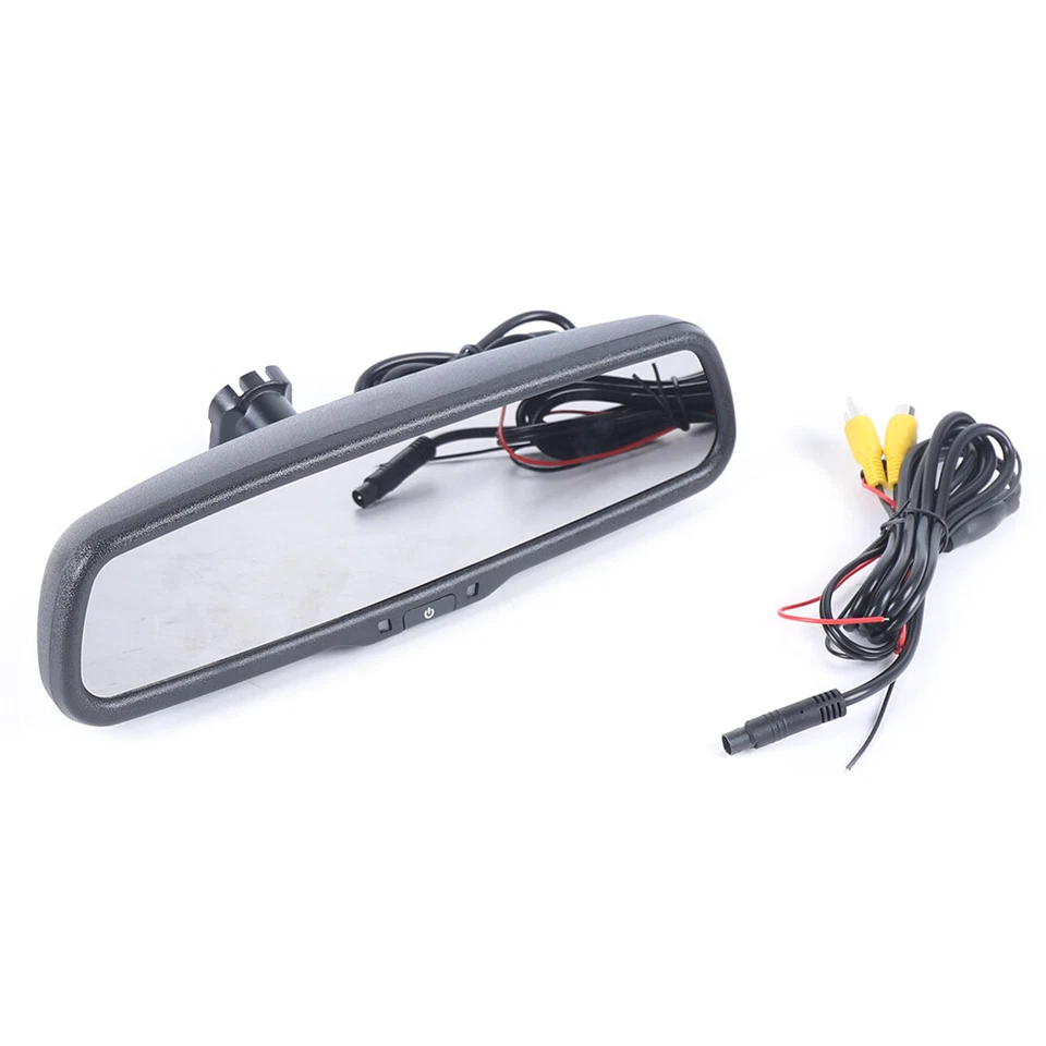 4.3" Car Rear View Monitor Mirror with Bracket For Parking Backup Reverse Camera Foto 2 de 4