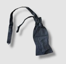  59 Bloomingdale's Men's Blue Solid Silk Classic Adjustable Self Bow Tie